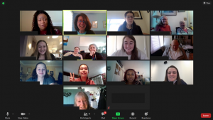 Screen shot of Link Generations Zoom meeting